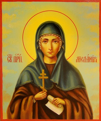 Икона святой Меланьи